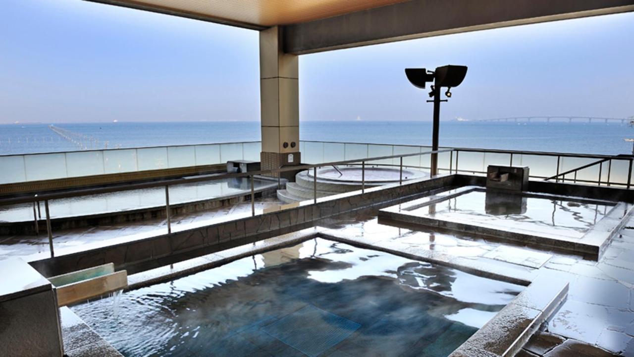 Ryugujo Spa Hotel Mikazuki Fujimitei Кисарадзу Экстерьер фото